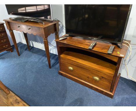 Modern console table and a TV stand 