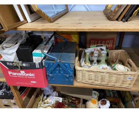 Assorted tools and china etc.