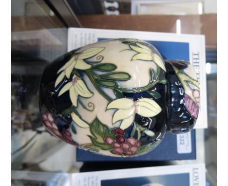 A Moorcroft ginger jar from the Shakespeare series 'The Tempest' 223/250 signed by the designer Philip Gibson for B&W Thornto