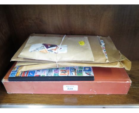 Two albums of British postage stamps, mostly 1960s and 1970s, the Sumner Collection of First Day Covers from around the world