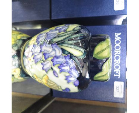 A Moorcroft ginger jar from the Shakespeare series 'Cymbeline' 112/250 designed by Rachel Bishop for B&W Thornton for B&W Tho