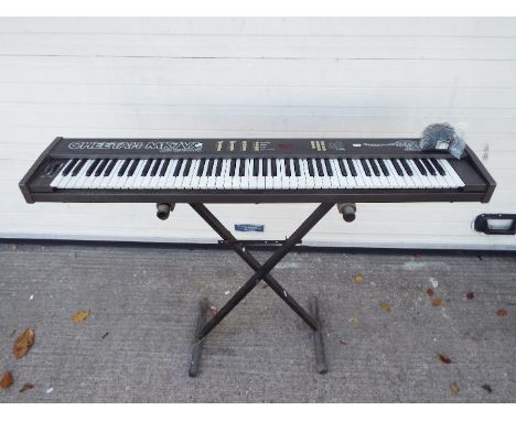 Cheetah MK7VA Midi Keyboard with stand and power supply. Full scale midi keyboard (old Midi DIN, not USB) No S/N included. It