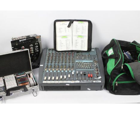 Studiomaster - PowerHouse - Vision 708 - Powered 8 Channel Mixing Desk. The item appears in fair - good condition. The main i