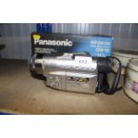 A Panasonic digital video camera