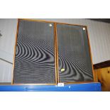 A pair of KEF Model Cantor speakers