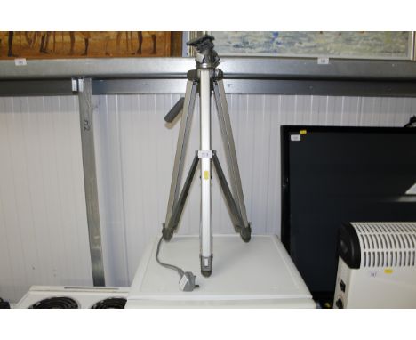 A camera tripod
