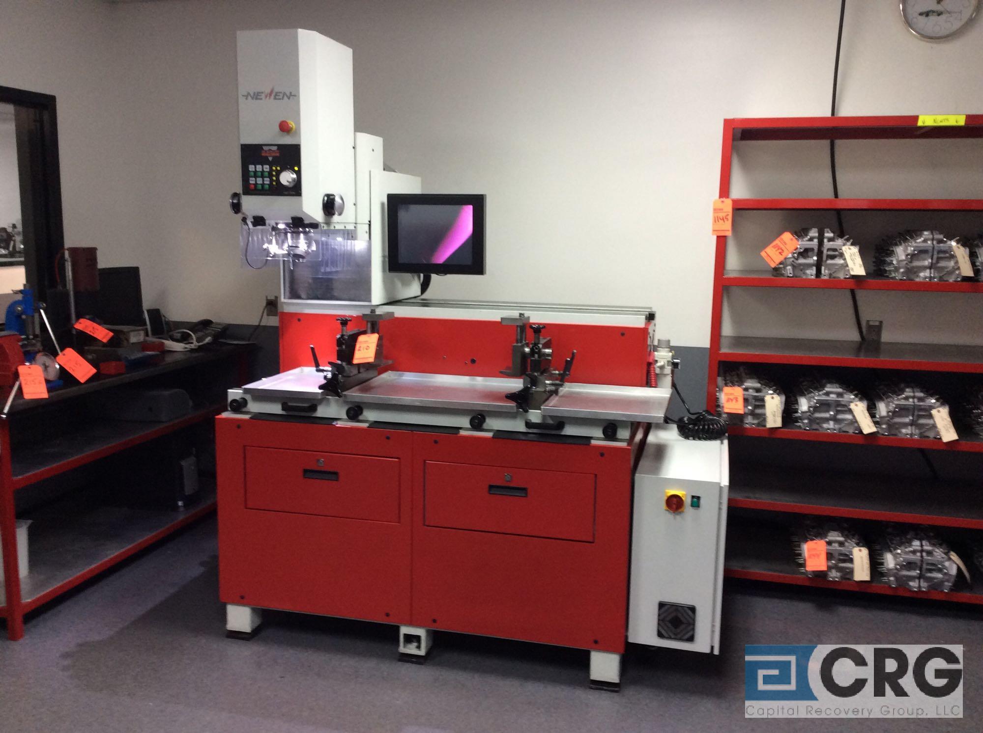 2003 (rebuilt in 2016) Newen Epoc CNC valve seat contour cutting