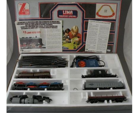 Boxed OO gauge Lima Transport Special set with engine and instructions