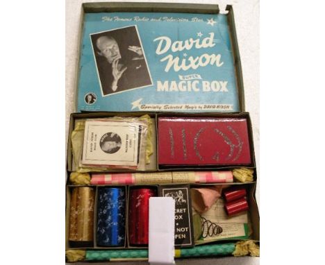 Boxed David Nixon Super Magic Box (appears complete)