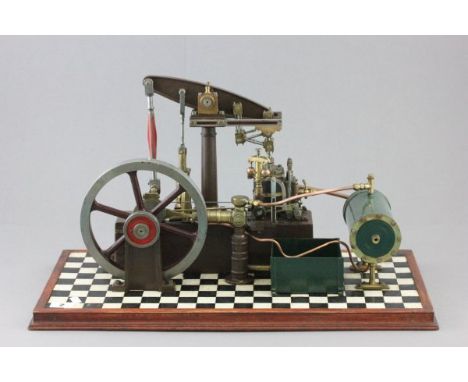 Scale model of a Beam Engine approximately 21" x 11"