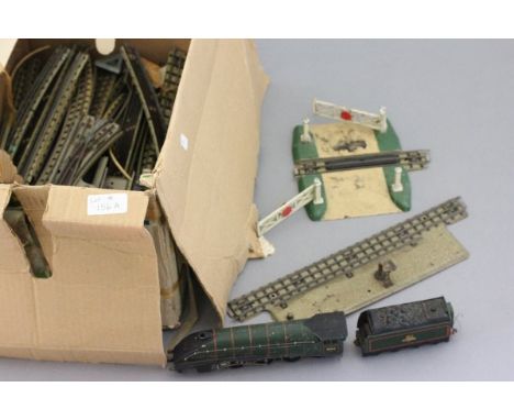Group of Hornby Dublo including Silver King engine with tender
