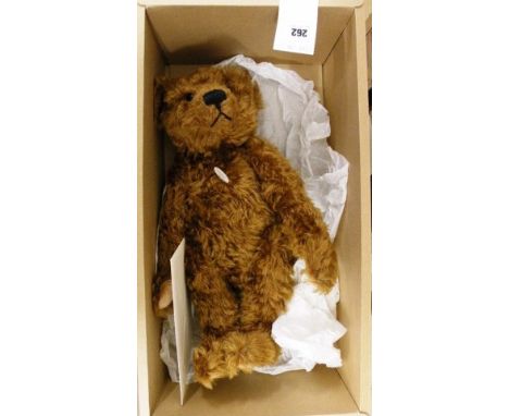 Ltd Edn boxed Steiff 1905 Replica 1997 Teddy Bear Rotbraun 50 in excellent condition with certificate