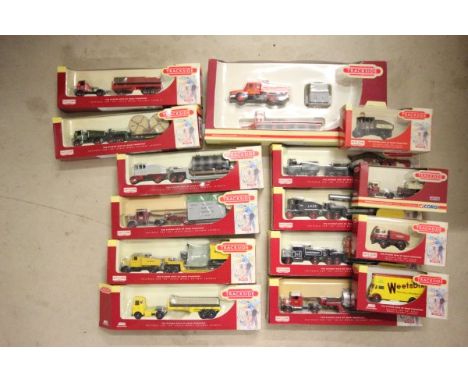 13 Boxed ltd edn Lledo OO 1:76 scale Trackside vehicles plus ltd edn Corgi Trackside Transport x 2 including Scammell Contrac