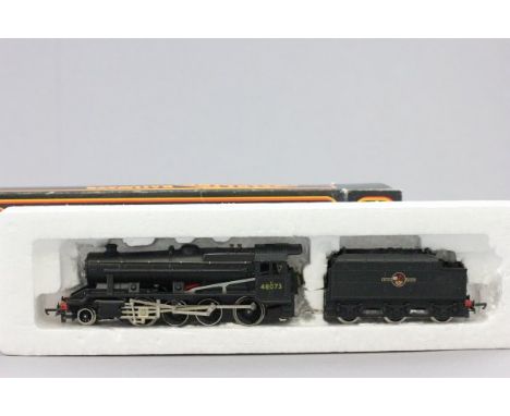 Boxed OO gauge Mainline Railways 37-052 4-6-0 Standard Class 4 Locomotive MT Livery (Black) engine and tender