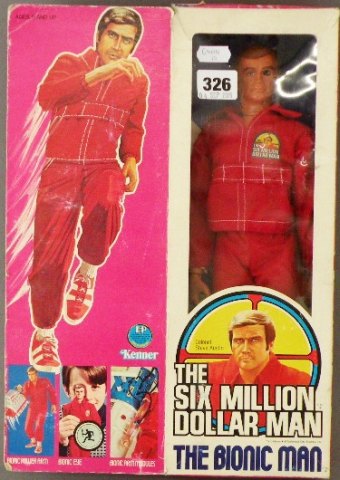 the bionic man doll