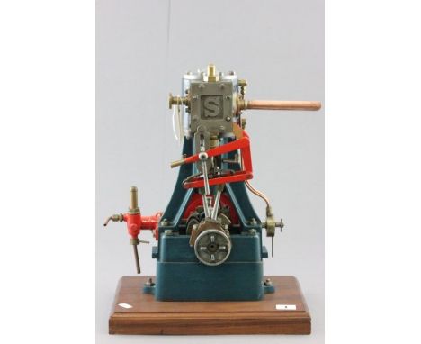 Stuart No 5A Vertical Engine approximately 15" in height
