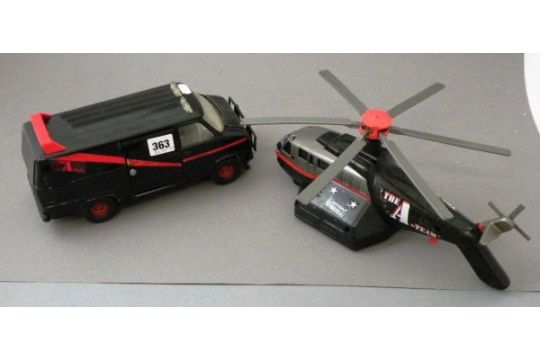 a team helicopter toy