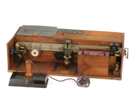 A Stroboscope By Henry Lepaute, Paris, French, c.1920, signed to a metal plaque at the front , Henry Lepaute Ingenieurs-Const