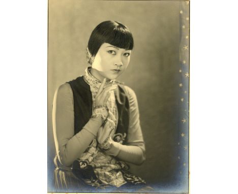 DUDLEY GLANFIELD (1904-1992), Eight Actor Portraits of the 1920's, Anna May Wong, vintage bromide print c.1929 (Note: the hal