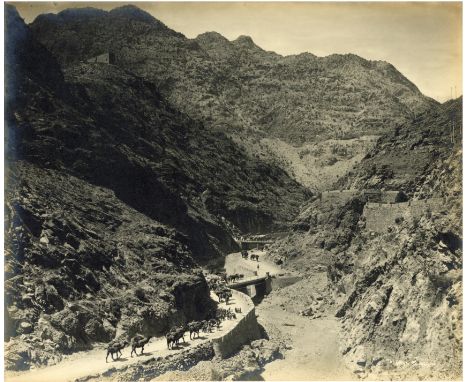 RANDOLPH BEZZANT HOLMES (1888-1973) Three Views of India, toned gelatin silver prints c. 1920-1935, titled and signed in the 