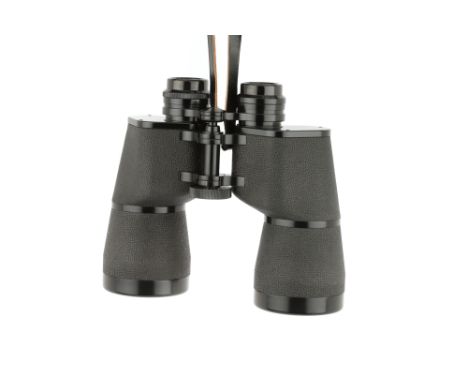 A Pair of Carl Zeiss 15x60 Binoculars, black, serial no. 613491, body, E, optics, VG-E, some light internal haze, in maker's 