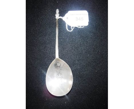 A COMMEMORATIVE SILVER SPOON, dated 1852-1977
