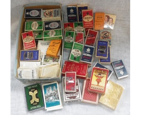 A COLLECTION OF ASSORTED PLAYING CARDS and similar items