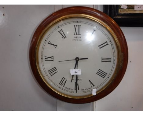 A VICTORIAN STYLE SMITH ENFIELD DIAL CLOCK