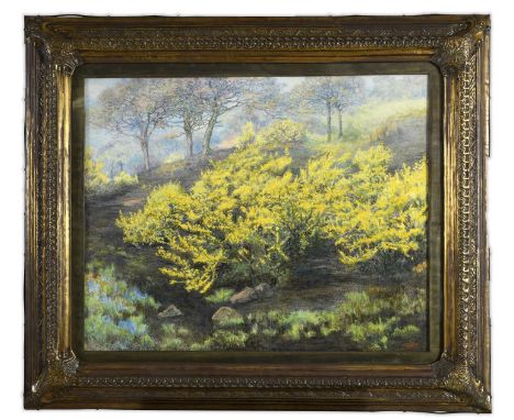 •EDWARD STEEL HARPER Junior (1878-1951) LIFE KINDLED OF A FIERY BIRTH Signed with characteristic signature: ES [harp] ER and 