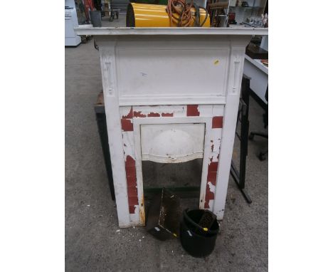 cast iron fire surround and drain hopper etc