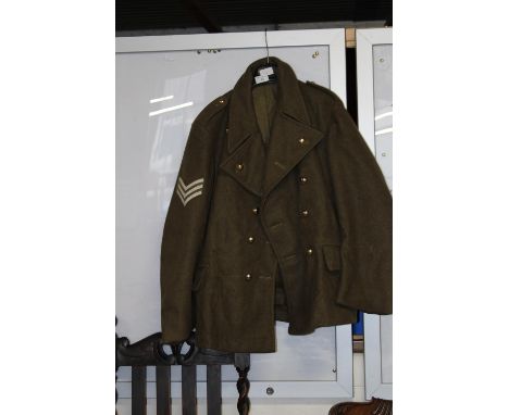 A 1950's British Military Army jacket size 7 