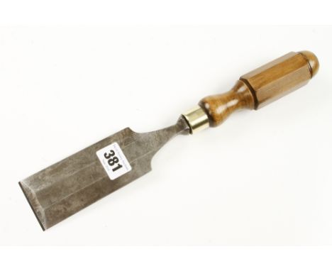 A 2" bevel edge chisel with boxwood handle G+
