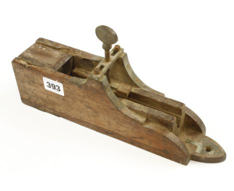 An early small rosewood sash dowelling box with various chips and cracks for restoration G- 