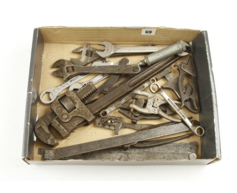 Ten wrenches and other tools G