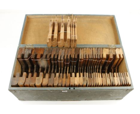70 H &amp; R moulders all by MATHIESON in pine chest G+
