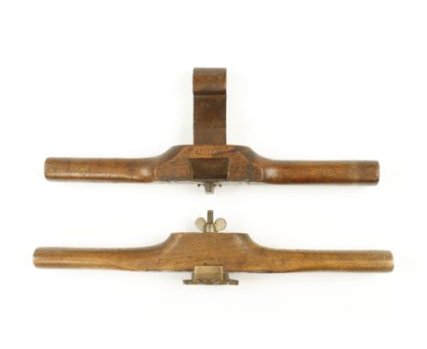 Two coach routers by GRIFFITHS; a L &amp; R bead and a brass faced jigger G