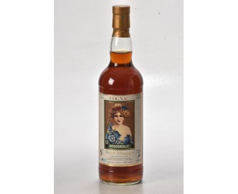 Moon Imports Grande Champagne Cognac 1989 Bottled 2018 Brogerolle barrel No 2 Bt 119/192 From professional merchant wine stor