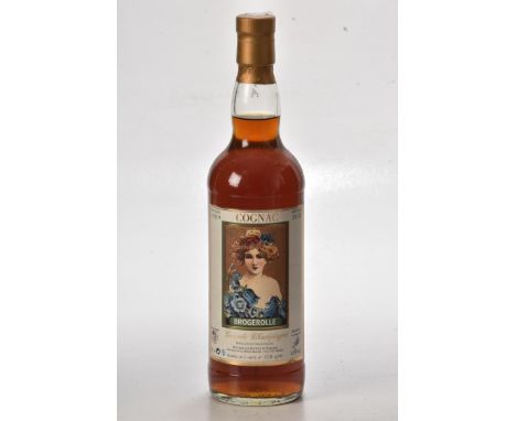 Moon Imports Grande Champagne Cognac 1989 Bottled 2018 Brogerolle barrel No 2 Bt 118/192 From professional merchant wine stor