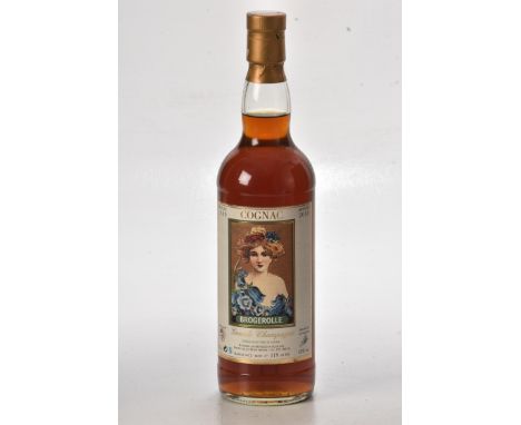 Moon Imports Grande Champagne Cognac 1989 Bottled 2018 Brogerolle barrel No 2 Bt 116/192 From professional merchant wine stor