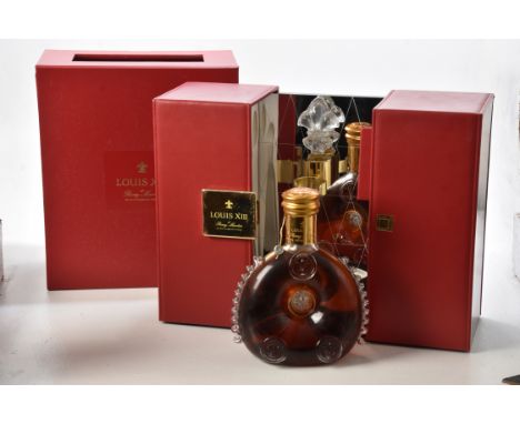 Cognac Louis XIII Remy Martin 40% vol 70cl In presentation box and Crystal decanter From professional merchant wine storage