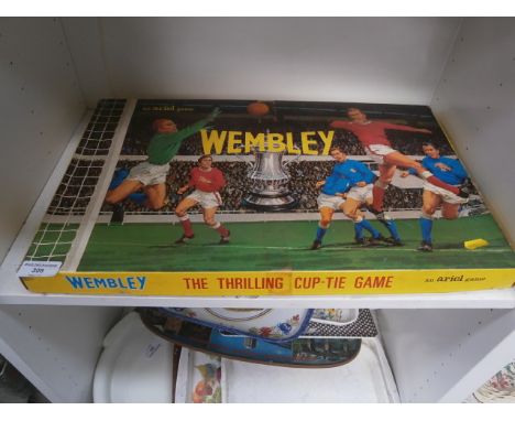 vintage wembley cup tie game