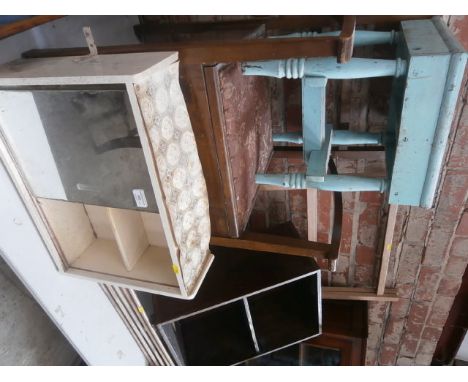 6 items inc. Clothes airer,commode & stool