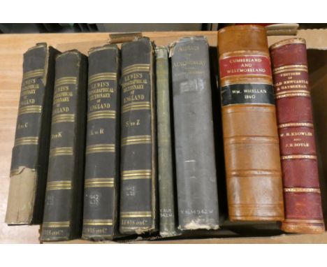 BOYLE J. R. &amp; KNOWLES W. H.&nbsp; Vestiges of Old Newcastle &amp; Gateshead. Plates &amp; illus. Quarto. Half maroon moro