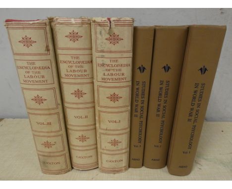 MERTON R. K. &amp; HALBERSTAM A. (Ed).&nbsp;&nbsp;Studies in Social Psychology in World War Two. 3 vols. Illus. brown cloth. 