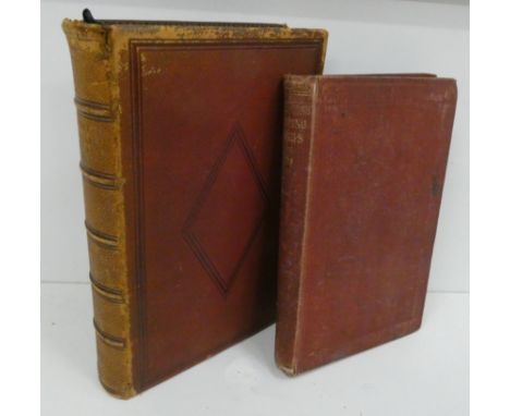 (EGERTON LEIGH MAJOR).&nbsp;&nbsp;Ballads &amp; Legends of Cheshire. Eng. title, music &amp; decs. Worn &amp; rubbed maroon m