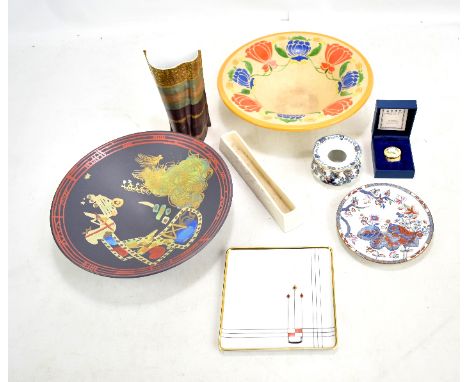 A group of ceramics to include a Rosenthal 'Liguria' bowl, a Rosenthal folded vase, a Ridgways floral bowl, etc, and small bo