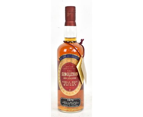THE SINGLETON OF AUCHROISK; a single bottle of 'Mature and Mellow' single malt Scotch whisky, 1975 Ruchill &amp; Ross Ltd, 40