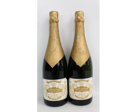 ANDRÉ CLOUET; two bottles of 'Un Jour de 1911...' Brut champagne, 12% 750ml (2).&nbsp;Additional InformationSome light marks,