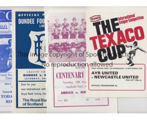 SCOTTISH   Collection of 53 Scottish programmes, mainly club games with some notable issues including Celtic v Sunderland 73,