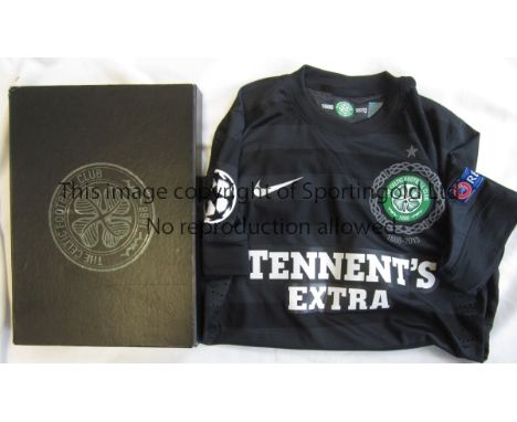 CELTIC SHIRT   Celtic match shirt, boxed in Celtic box and with Celtic certificate of authenticity. The shirt belonged to Ada